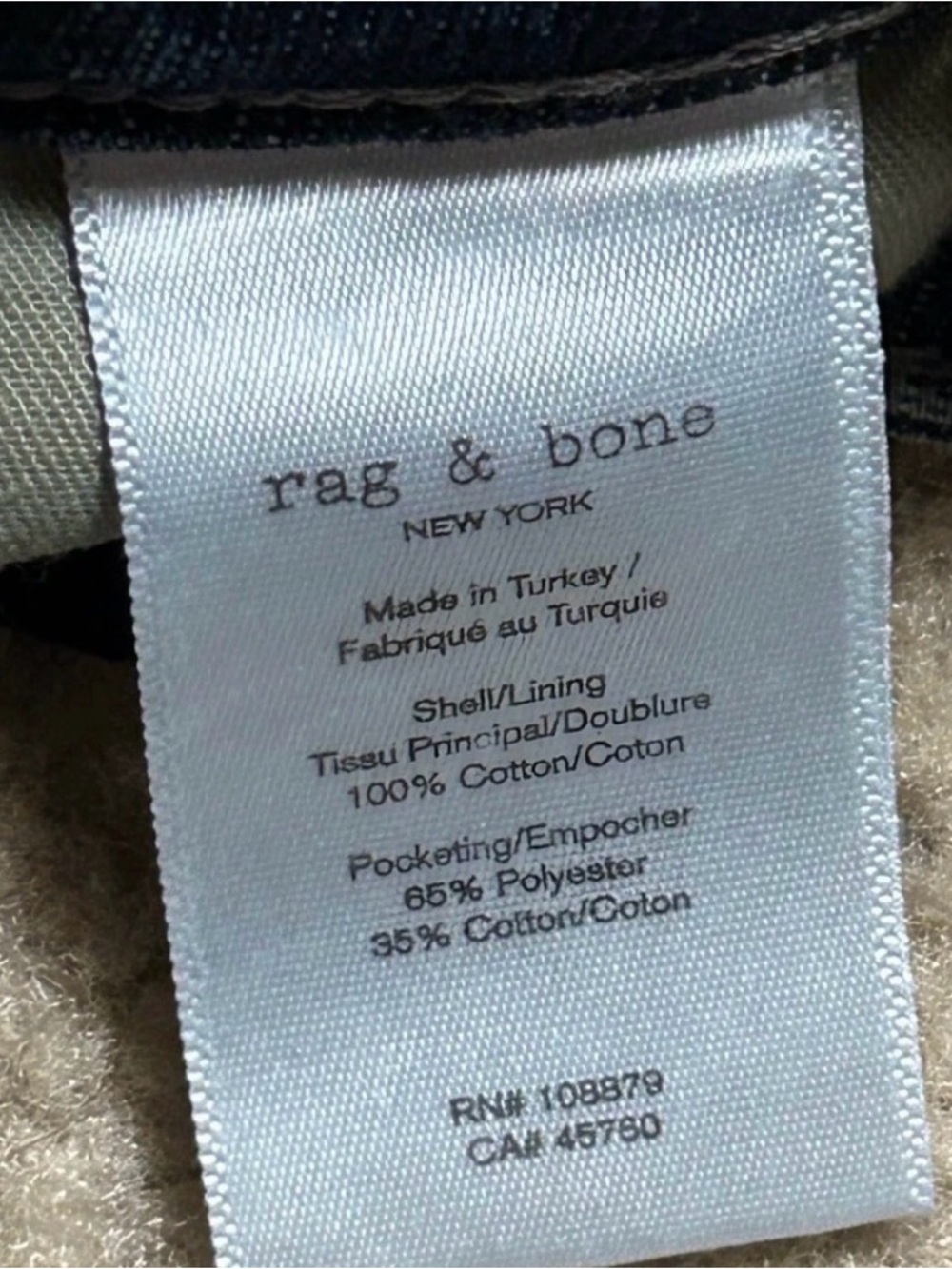 rag & bone The Charlie High Rise. - Picture 14 of 15